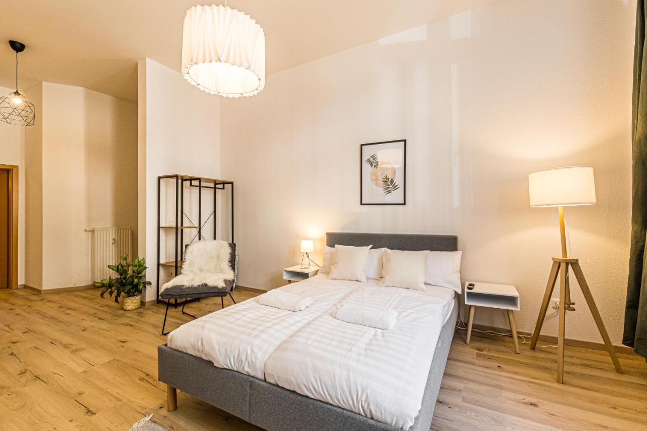 Ruhige Und Stilvolle Wohnung Am Clara-Zetkin-Park Leipzig Eksteriør bilde